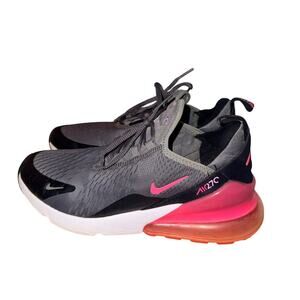 Nike Air Max 270 Sz 7Y/ 8-8.5 Women Grey and Pink